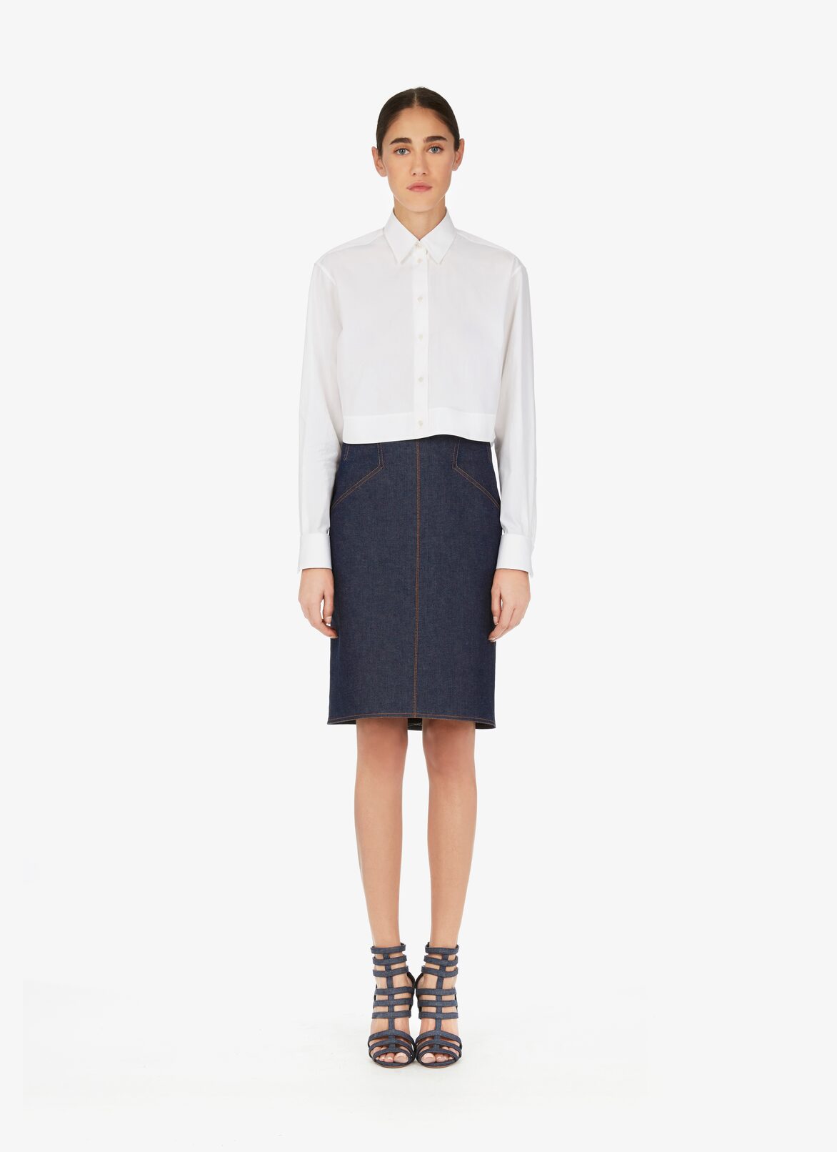Skirts ALAÏA DARK NAVY SKIRTS